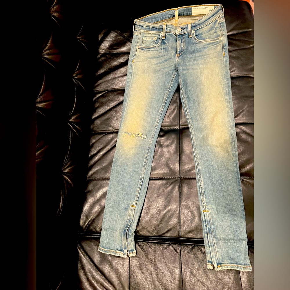 Rag & Bone - Zipper Capri Jeans